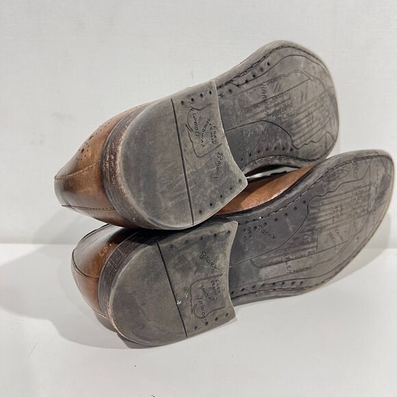 To Boot New York Adam Derrick Brown Lace Up Dress Shoes Men's Sz 10 108214 - Picture 9 of 11